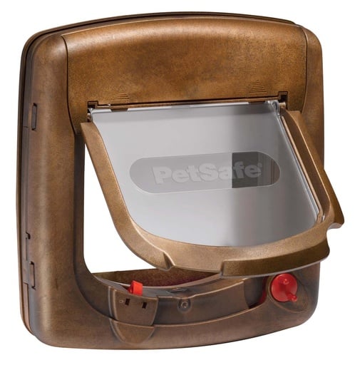 "PetSafe Staywell® Luxus-Magnetische Katzenklappe, holzfarben image"