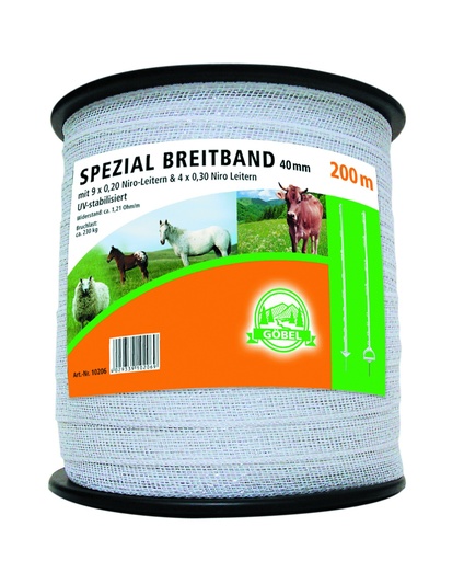 "Spezial-Breitband 40mm 200m 4x0,30+9x0,20Niro image"