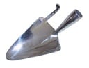 Fritz Göbel Schäferschippe spitz, vernickelt, Stielaufnahme 2,5 cm