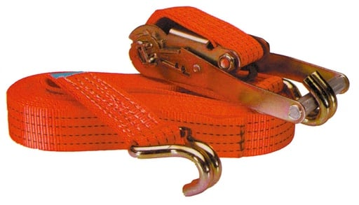 "Fritz Göbel Zurrgurt 2-teilig mit Ratsche, orange, 8 m, 50 mm image"