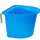 Transporterkrippe mit Metallhaltern blau