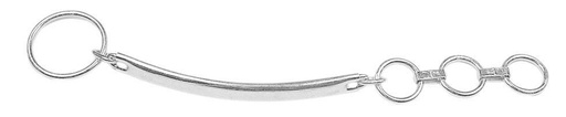 "Kerbl Rohrhalsbügel für Kühe, 78 cm mit 3 Ringen image"