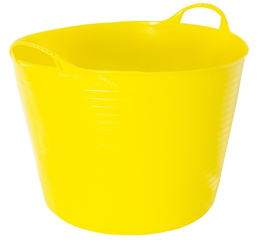 "Kunststoff Trog gelb 38 L. image"