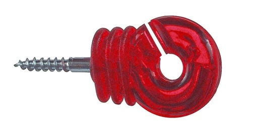 "Ring-Isolatoren 25erBtl.Jumbo rot transparent image"
