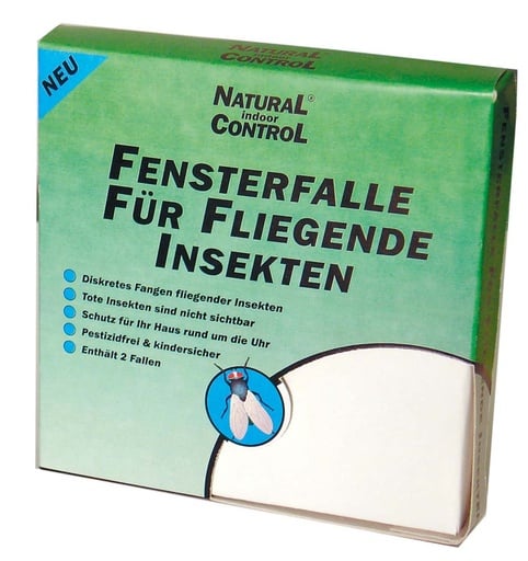 "SWISSINNO Fensterfalle für fliegende Insekten 4er-Pack image"