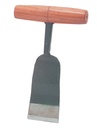 Fritz Göbel Stoßmesser gekröpft, Schneidenbreite ca. 48 mm