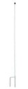Kunststoffpfahl 19mm rund 138cm + Nagel