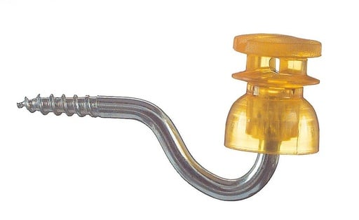 "Schlitz-Isolatoren 25er Btl. Typ C 161 gelb image"