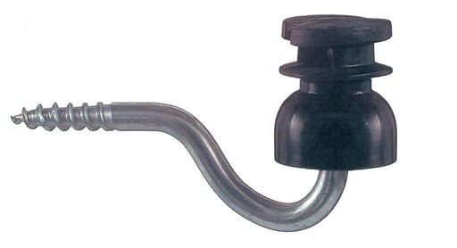 "Schlitz-Isolatoren 25er Btl. Typ S 161 schwarz image"
