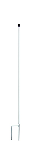"Kunststoffpfahl 19mm rund 125cm + Nagel image"