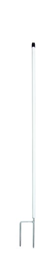 "Kunststoffpfahl 19mm rund 125cm + Nagel – 10er Pack image"