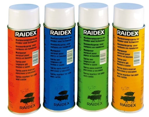 "Raidex Viehzeichenspray 500 ml rot image"