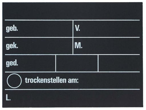 "Fritz Göbel Stalltafeln 40 x 30 cm für Kühe image"