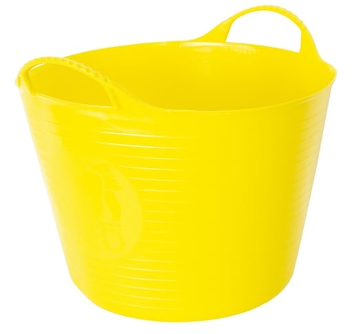 "Kunststoff Trog gelb 14 L. image"