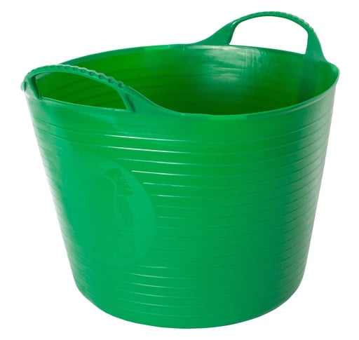 "Kunststoff Trog grün 14 L. image"