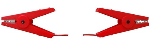 "Zaunverbindungskabel mit 2 Krokodilklemmen image"
