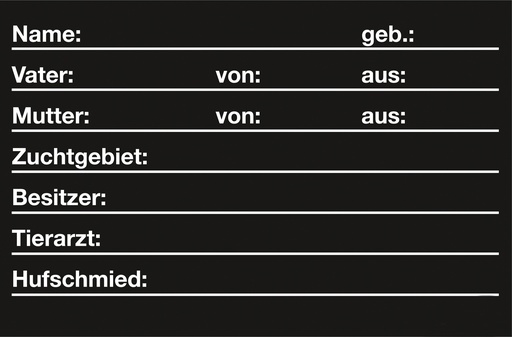 "Fritz Göbel Stalltafeln 30 x 20 für Pferde image"