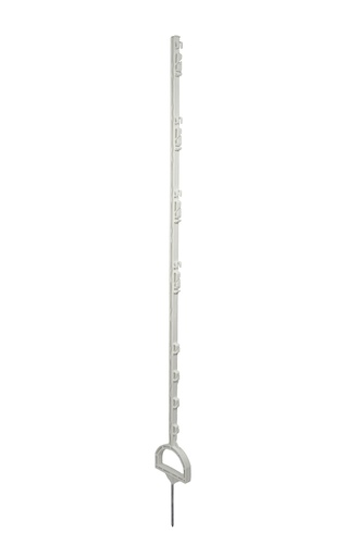 "Mustang-Kunststoffpfahl weiß 155 cm, 10er Bund image"