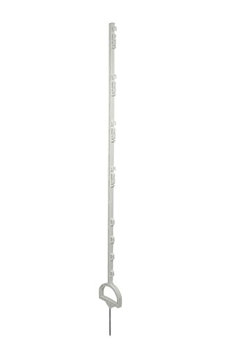 "Mustang-Kunststoffpfahl weiß 155 cm, 10er Bund image"