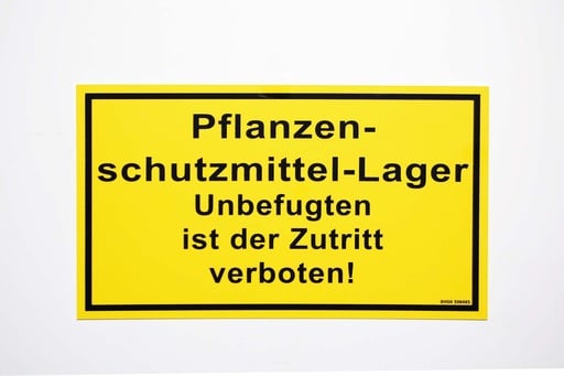 "Fritz Göbel Verbotsschild „Pflanzenschutzmittel“ 250 x 150 mm image"
