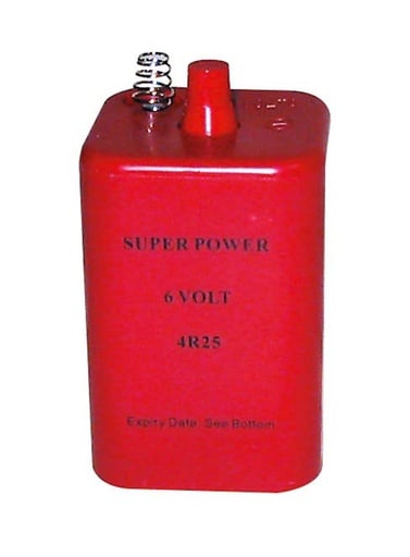 "Fritz Göbel Blockbatterie 6 V/7 Ah 4R25 image"