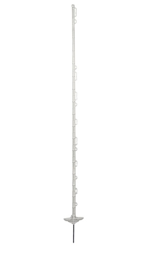"Kunststoffpfahl Torero 159cm weiß, 10er Bund image"