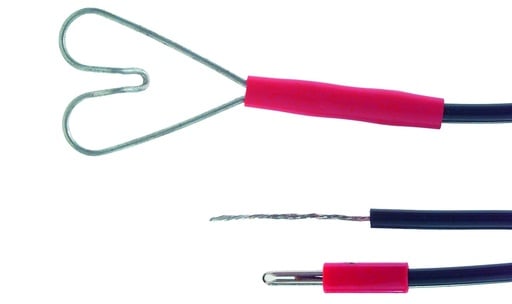 "Zaunanschlusskabel Super schwarz Herz/Stecker image"