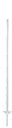 Kunststoffpfahl weiß 125 cm, 10er Bund