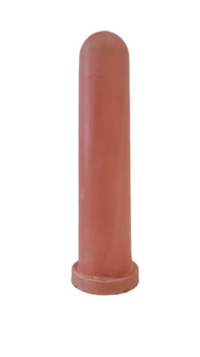 "Fritz Göbel Ersatzsauger rot 120 mm mit Schlitz image"