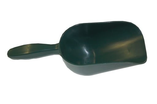 "Kunststoff Futterschaufel grün ca.250g image"