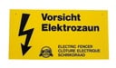 Fritz Göbel Warnschild „Elektrozaun“
