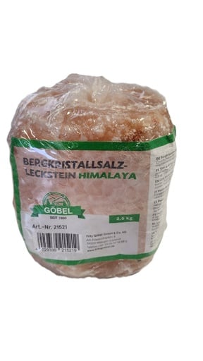 "Bergkristallsalz-Leckstein Himalaya 2,5 kg image"