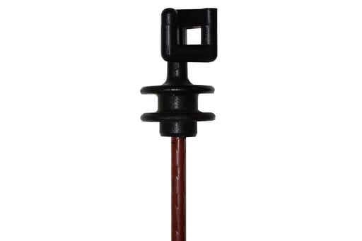 "Weidezaunpfähle rund 7mm K - schwarz – 10er Pack image"