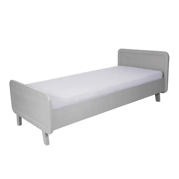 "Laurette Kinderbett "Le Lit Rond" 90 x 200 cm, Farbe: Gris image"