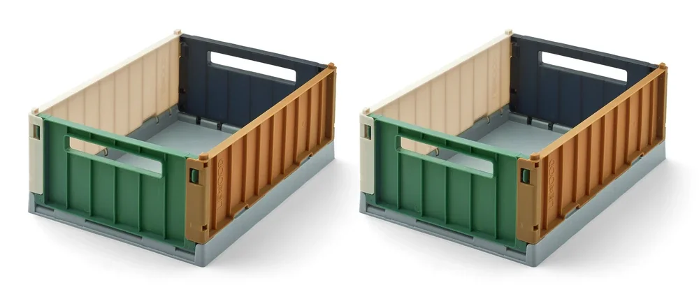 "Liewood Aufbewahrungsbox - Weston, S, 2-pack, Farbe: Sea blue mix image"