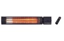 IR heater, dimmable with remote control, 2000W 230V, IP55, black