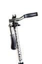 SIX DEGREES Aluminium Scooter mit Klappmechanismus u. Ständer, 205 mm, höhenverstellbar, GS-geprüft, grau, TESTSIEGER
