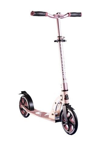"SIX DEGREES Aluminium Scooter mit Klappmechanismus u. Ständer, 205 mm, höhenverstellbar, blossom pink, TESTSIEGER image"