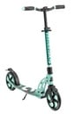 SIX DEGREES Aluminium Scooter mit Klappmechanismus u. Ständer, 205 mm, höhenverstellb., GS-geprüft, mint, TESTSIEGER