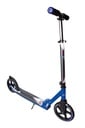 muuwmi Aluminium Scooter – Tretroller, 205 mm, ABEC 7, für Kinder und Erwachsene, GS-geprüft, höhenverstellbar, blau