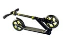 muuwmi Aluminium Scooter Pro – Tretroller, 215 mm, ABEC 7, Kinder und Erwachsene, GS-geprüft, höhenverstellbar, new lime