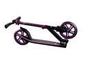 muuwmi Aluminium Scooter Pro – Tretroller, 215 mm, ABEC 7, Kinder und Erwachsene, GS-geprüft, höhenverstellbar, new pink
