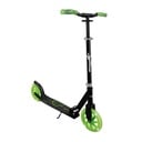 muuwmi Aluminium Scooter – Tretroller, 215 mm, ABEC 7, GS-geprüft, höhenverstellbar, LED-Leuchtrollen, Glow-Effekt