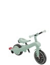 GLOBBER EXPLORER TRIKE 4in1 ECO – Kinderwagen, Dreirad und Laufrad, 10/8,5 Zoll, TPR-Sitz, höhenverstellbar, pistazie