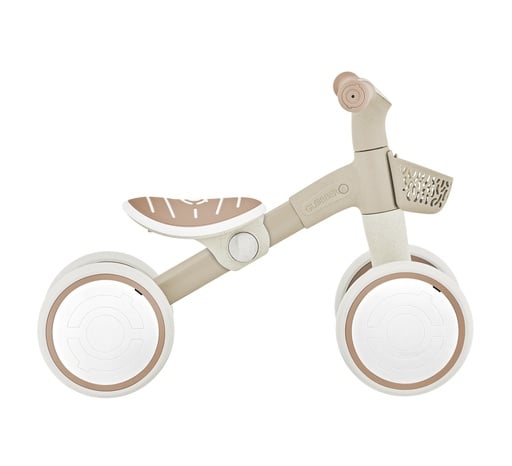 "GLOBBER LEARNING BIKE –  Aufsitzrad, Lernrad, 7 Zoll EVA-Bereifung, 4-rädrig, Sattel höhenverstellbar, taupe image"