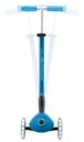 GLOBBER ELITE GLOW LIGHTS – Roller Kinder, 120/80 mm, 3-rädrig, verstellbar, LED-Leuchtrollen, Glow-Effekt, petrol