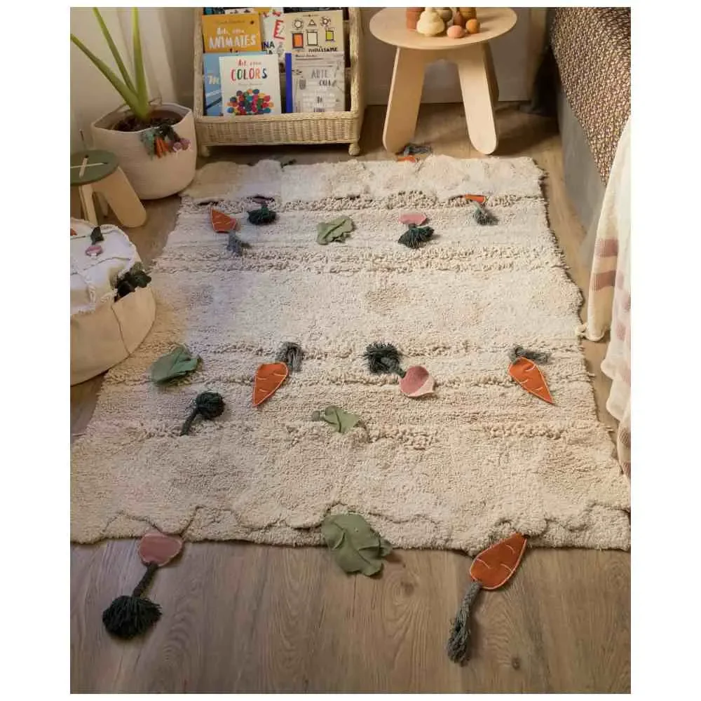 "Lorena Canals waschbarer Teppich "Gemüsegarten" image"