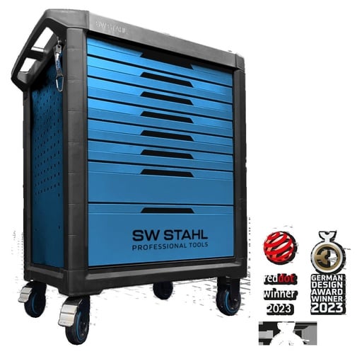 "Profi-Werkstattwagen TT801, blau, unbestückt image"