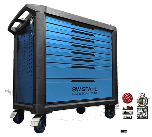 "Profi-Werkstattwagen TT802, blau, unbestückt image"