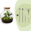 Flaschengarten -  Fat Joe - ↕ 30 cm - Rake + Shovel + Tweezer + Scissors